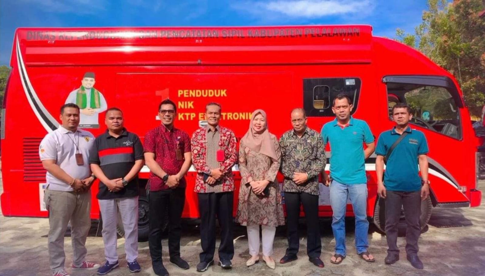 Disdukcapil Pelalawan Lakukan Sistem Jemput Bola